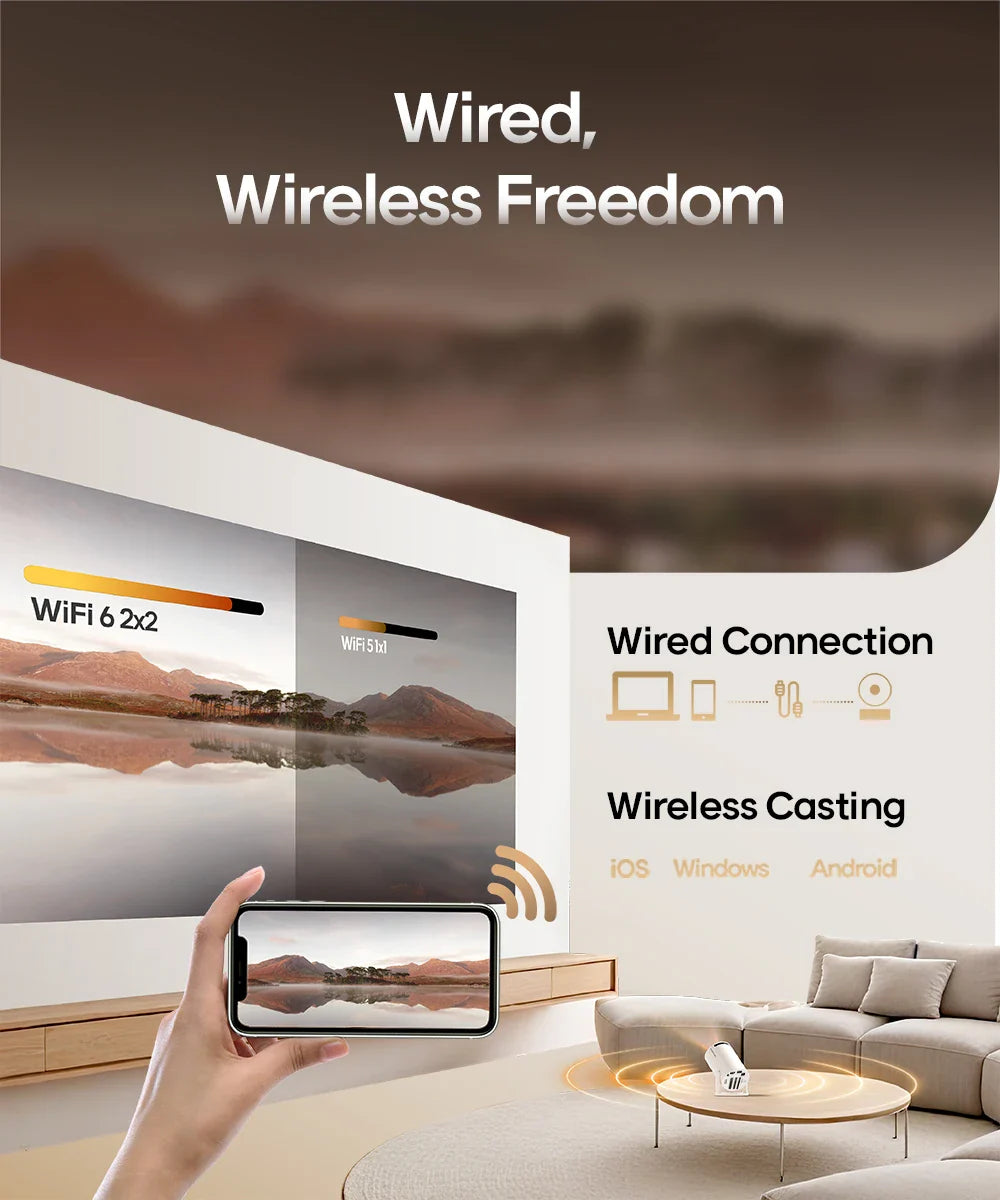 Ultimate 4K Portable Home Cinema Projector