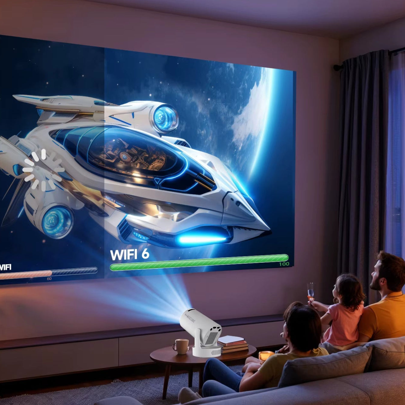 Ultimate 4K Portable Home Cinema Projector